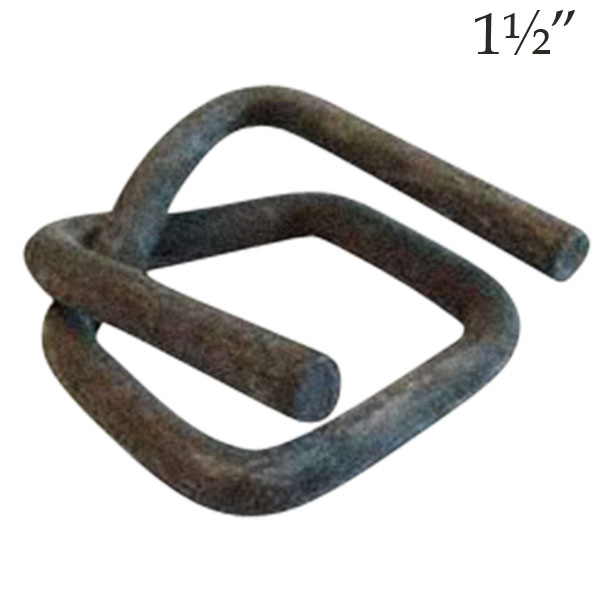 Heavy Duty Phosphate Buckles for 1½” Straps, 500/BX